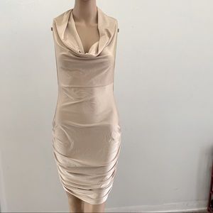 Backless mini dress size small